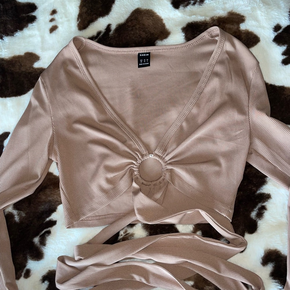 Wrap around longsleeve